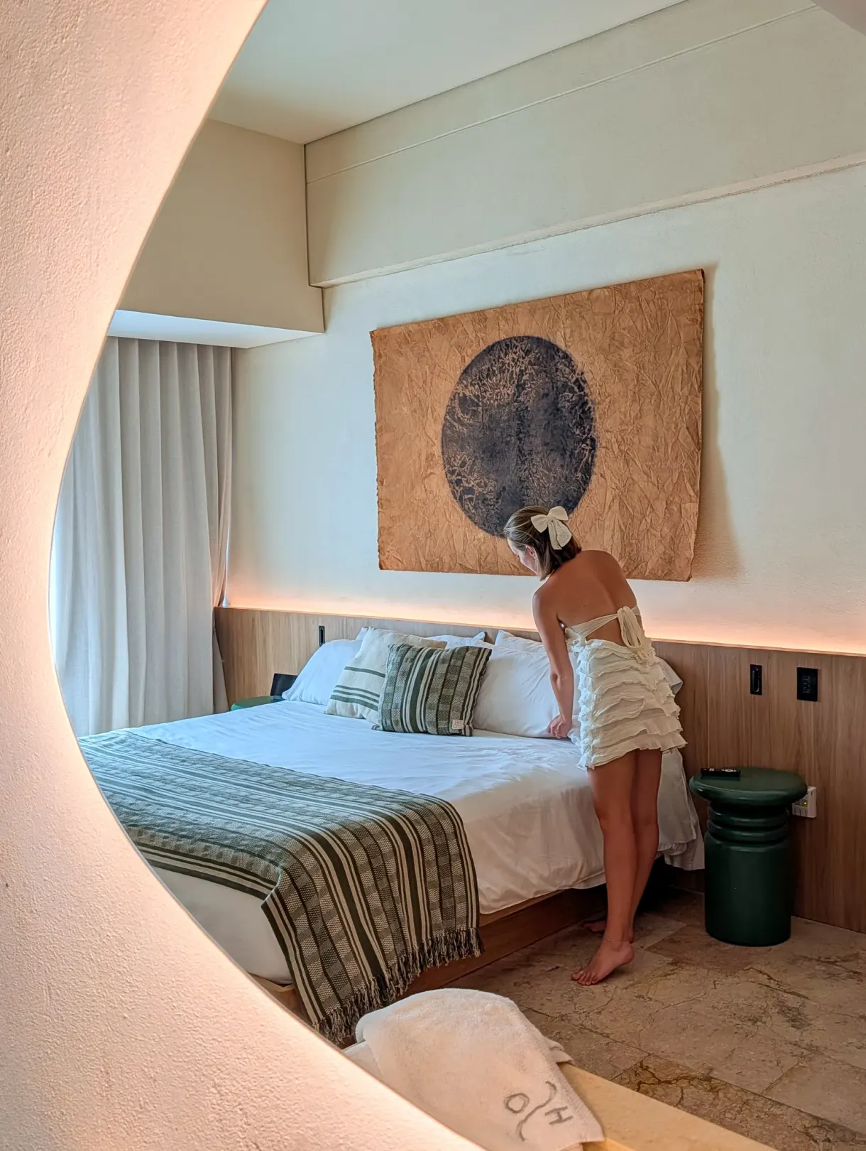 Room at the OSH Hotel in Cartagena, Colombia