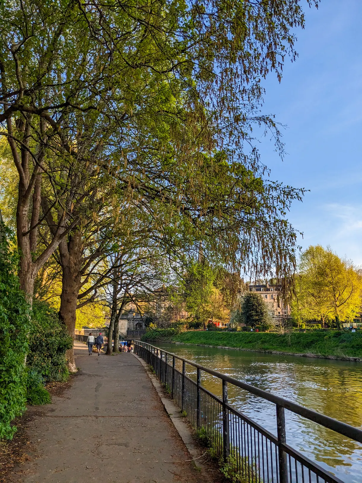 towpath along the Avon in Bath